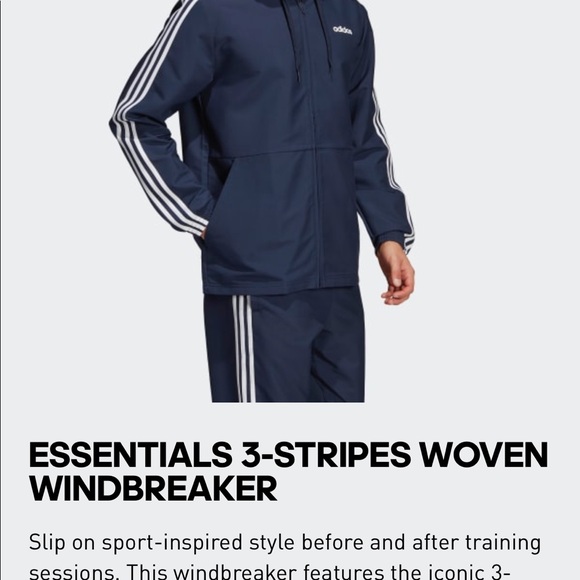Adidas Windbreaker Jacket - Picture 7 of 7